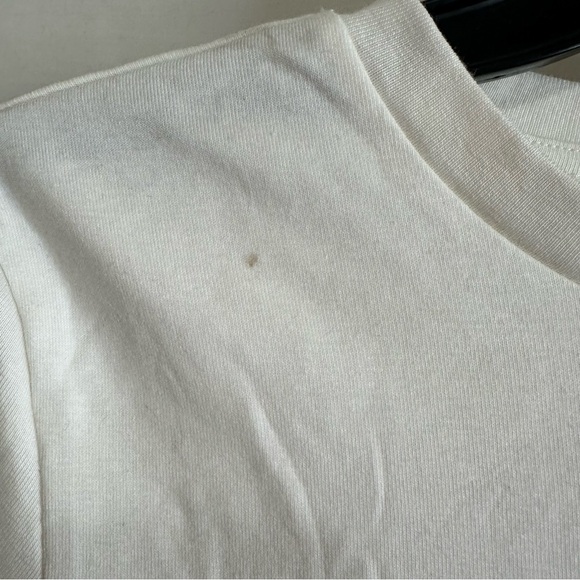 ZARA Women’s Cream Long Sleeve Crewneck Bodysuit Med - Picture 4 of 6